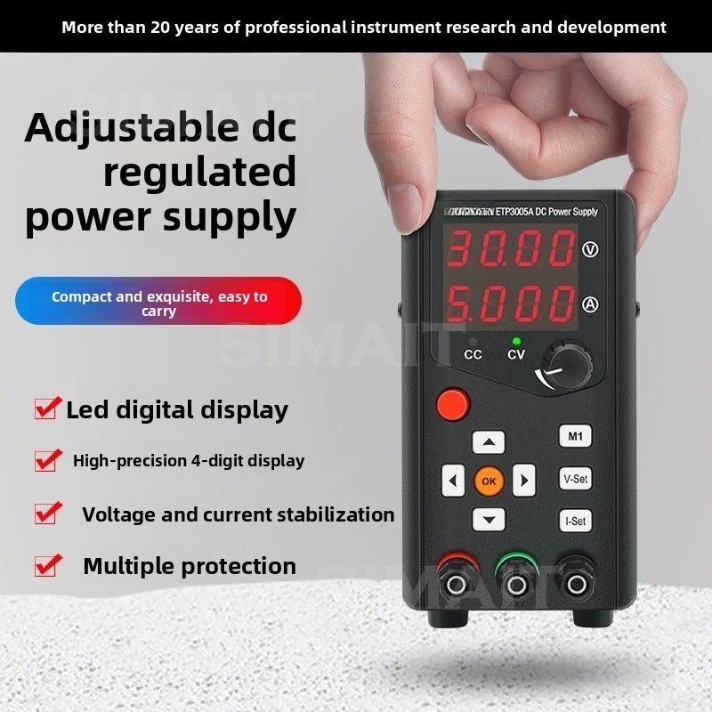 Programmable Dc Power Supply 30V 10A - Миниатюрный программируемый регулируемый источник питания постоянного