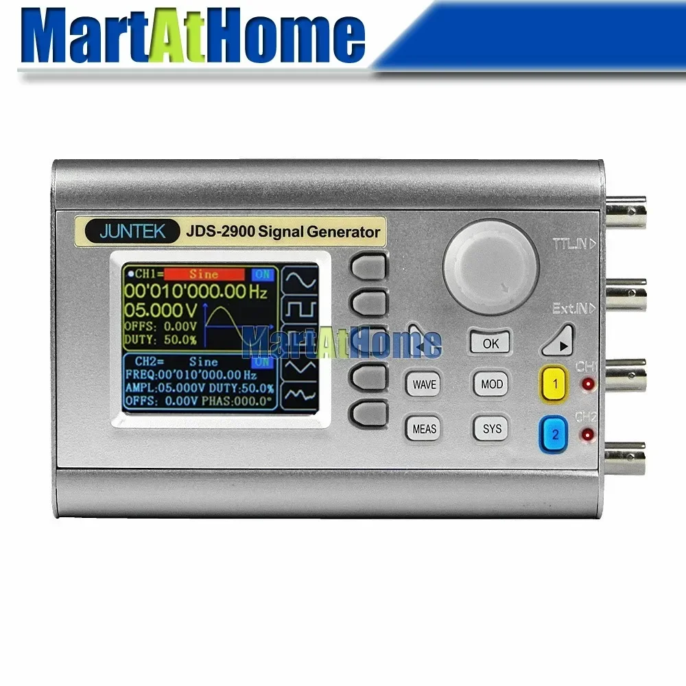Function Arbitrary Waveform Generator - Цифровой двухканальный генератор сигналов DDS с