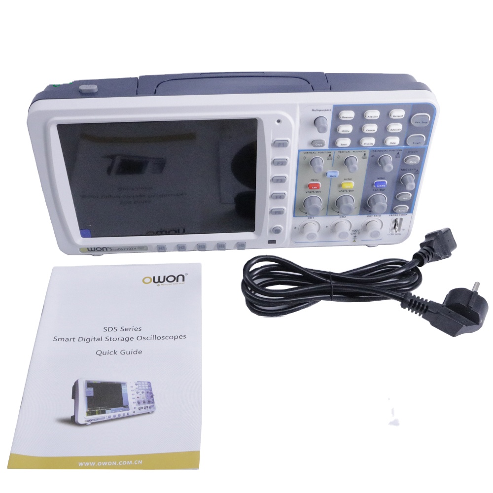 Цифровой осциллограф OWON SDS7 – обзор и цена Digital Storage Oscilloscope 100Mhz