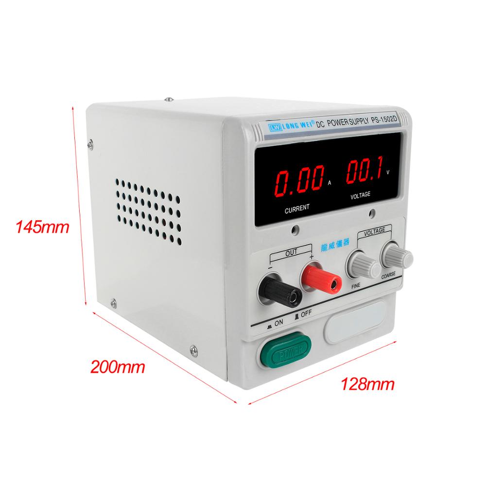 LW PS-1502D 1503D PS-1505D 15  – обзор и цена Linear Lab Power Supply Adjustable